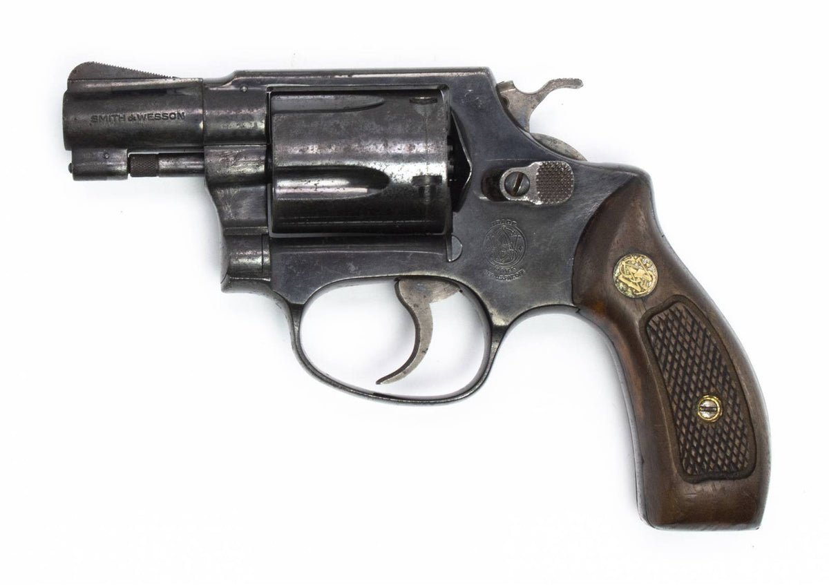 S&W Revolver 36, .38 Special 2" Barrel, Fixed Sights, Blued-