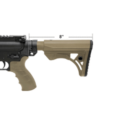 UTG Pro M4 Ops Ready S3 Mil-spec Stock Kit - FDE