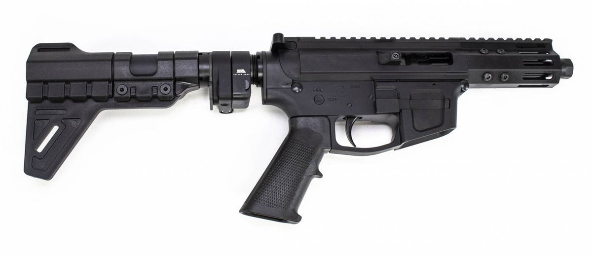 Foxtrot Mike FM9 HGA 9MM 5IN BBL SYLVAN SIDE FOLDING ADAPTER WITH BLADE BRACE NO MAG