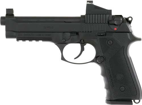 Girsan 392080 Regard MC 9mm Luger 4.90 18+1 Black Aluminum Frame Blued Steel Slide Black Polymer Grip Includes Red Dot Sight