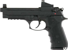Girsan 392080 Regard MC 9mm Luger 4.90 18+1 Black Aluminum Frame Blued Steel Slide Black Polymer Grip Includes Red Dot Sight