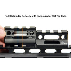 UTG 3 Slot 0.75h Super Slim Picatinny Riser Mount