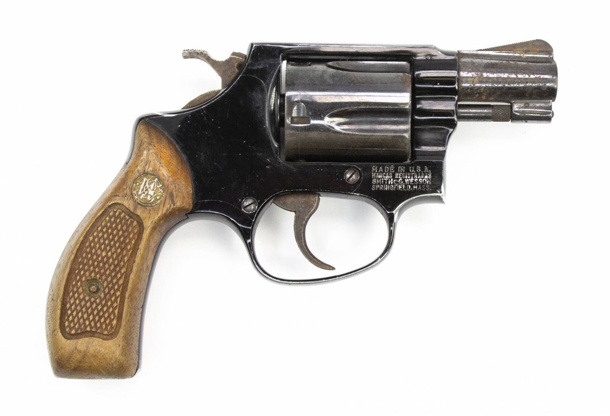 S&W Revolver 37, 38 Special 2 Barrel, Fixed Sights, Blued Copy
