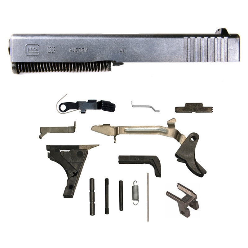 Factory GLOCK 23 Gen 2 .40 S&W Cal. Complete* Slide Upper and Lower Parts Build Kit