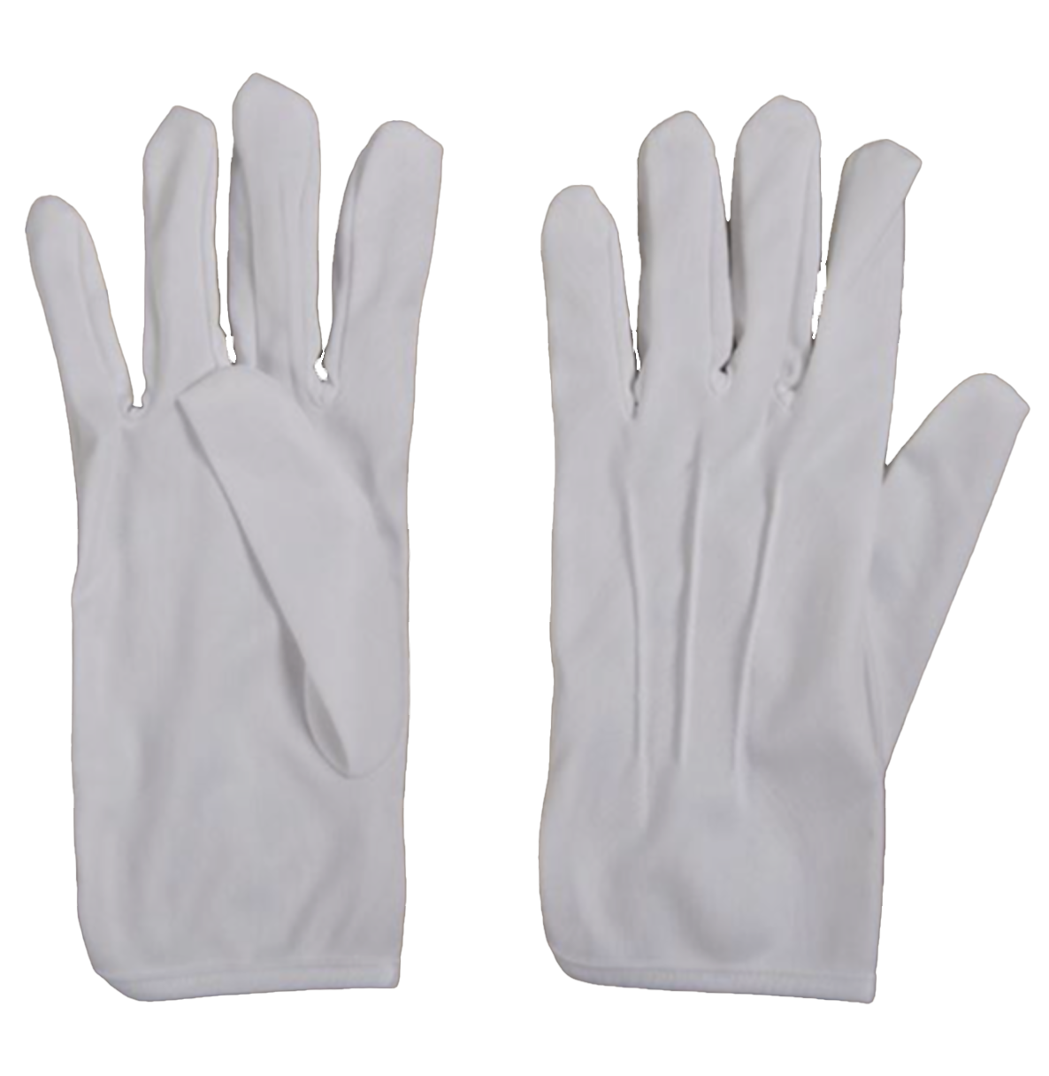 GERMAN WHITE PARADE GLOVES LIKE NEW (L/XL)