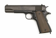 Tisas Blem SDS Imports 9mm Luger 5 9+1 1911 A1 US Army Dark Grey Steel Slide Brown Checkered Polymer Grip