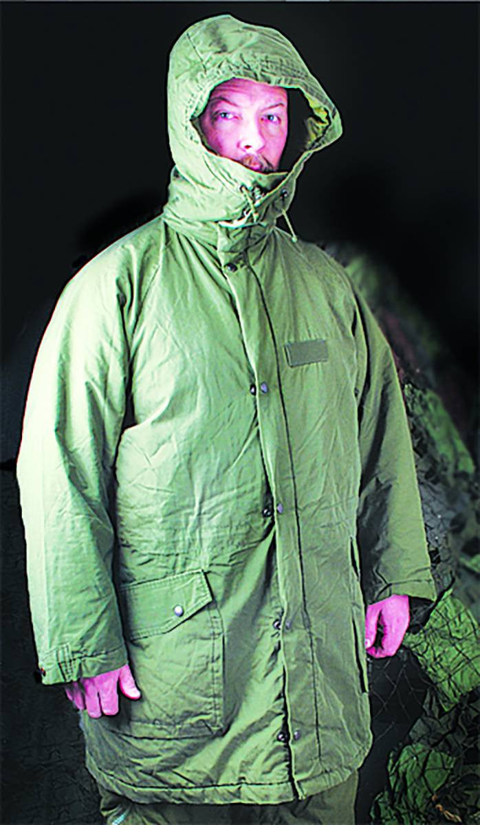 Swedish OD M90 Parka w/Liner & Hood - XL