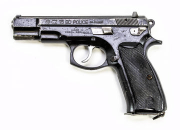 Ceska 9mm CZ75BD Police Trade-In Caliber Black Pistol