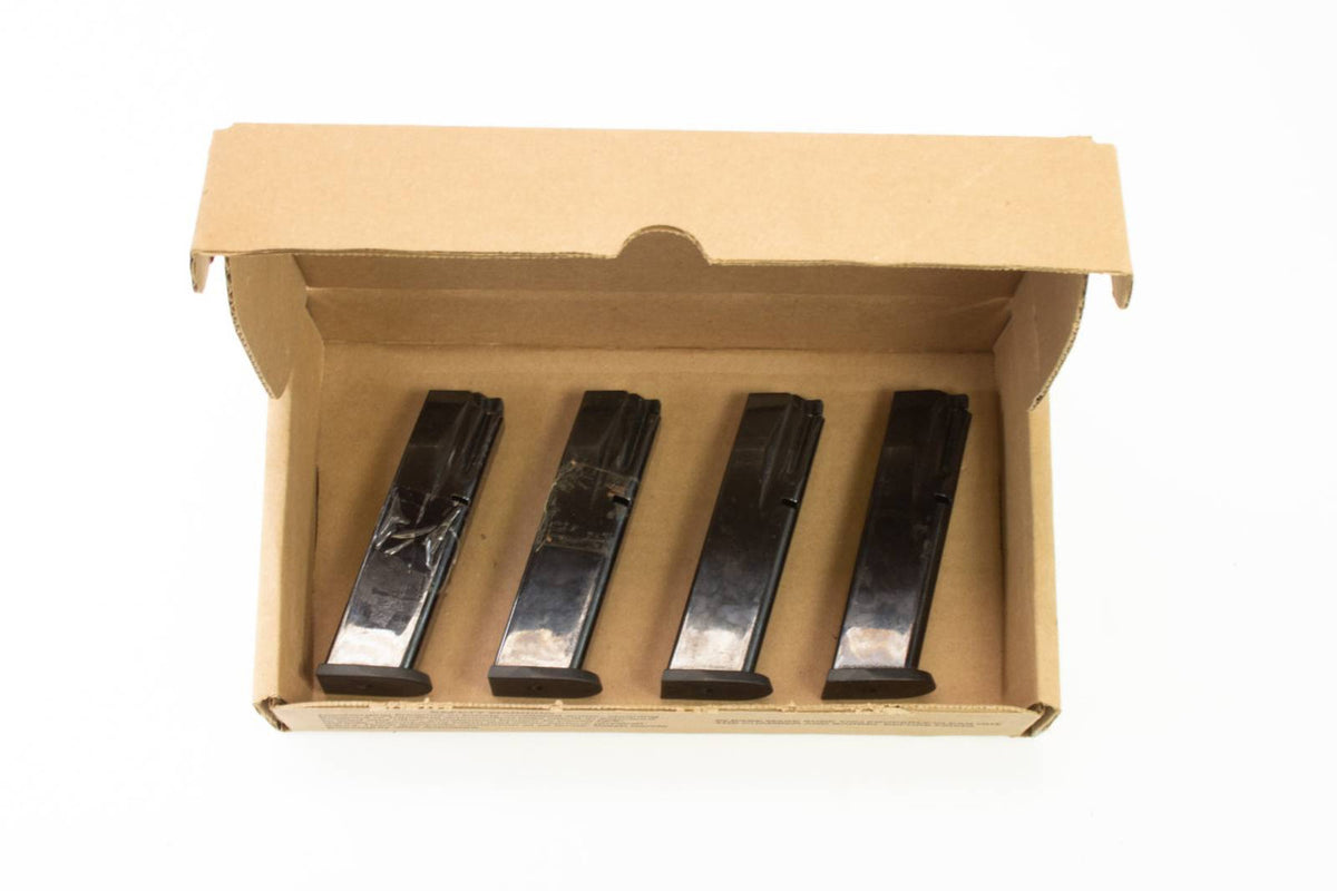 4 Pack - Used Beretta PX4 .40 Cal 14 Round Magazines