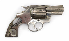 Colt Detective Revolver, .38 Special, 2 Barrel, Nickel7843
