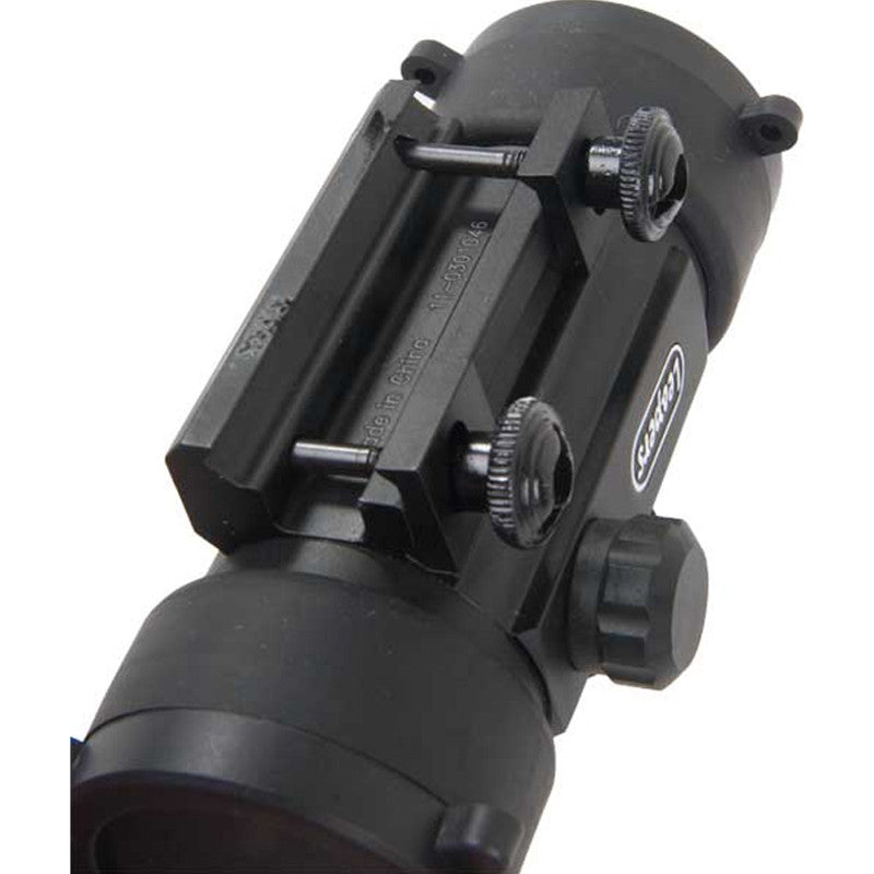 UTG SCP-RD40RGW-A CQB Dot Sight  1x 30mm 4 MOA Dual Illuminated Red/Green Dot Black