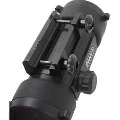 UTG SCP-RD40RGW-A CQB Dot Sight  1x 30mm 4 MOA Dual Illuminated Red/Green Dot Black