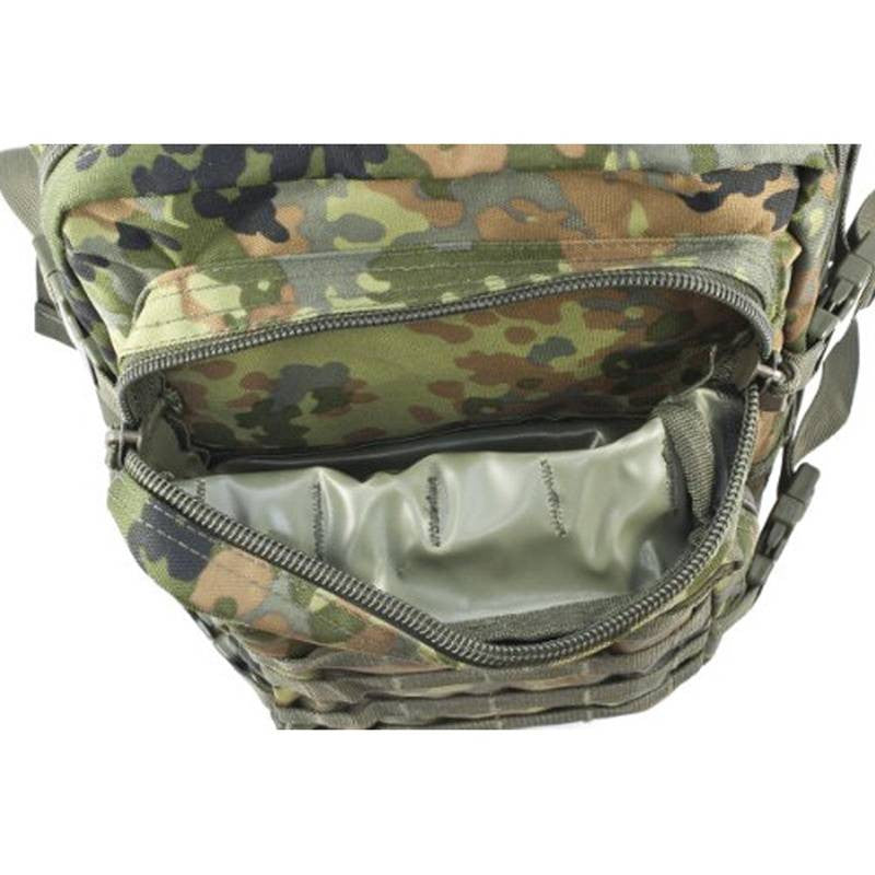 MIL-TEC® Flecktarn Camo Assault Tactical Backpack - Large