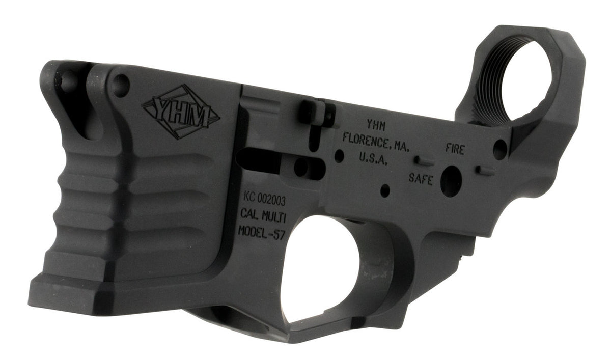 Yankee Hill 125BILLET Billet Lower Receiver Stripped AR-15 223 Rem,5.56x45mm NATO Black Hardcoat Anodized