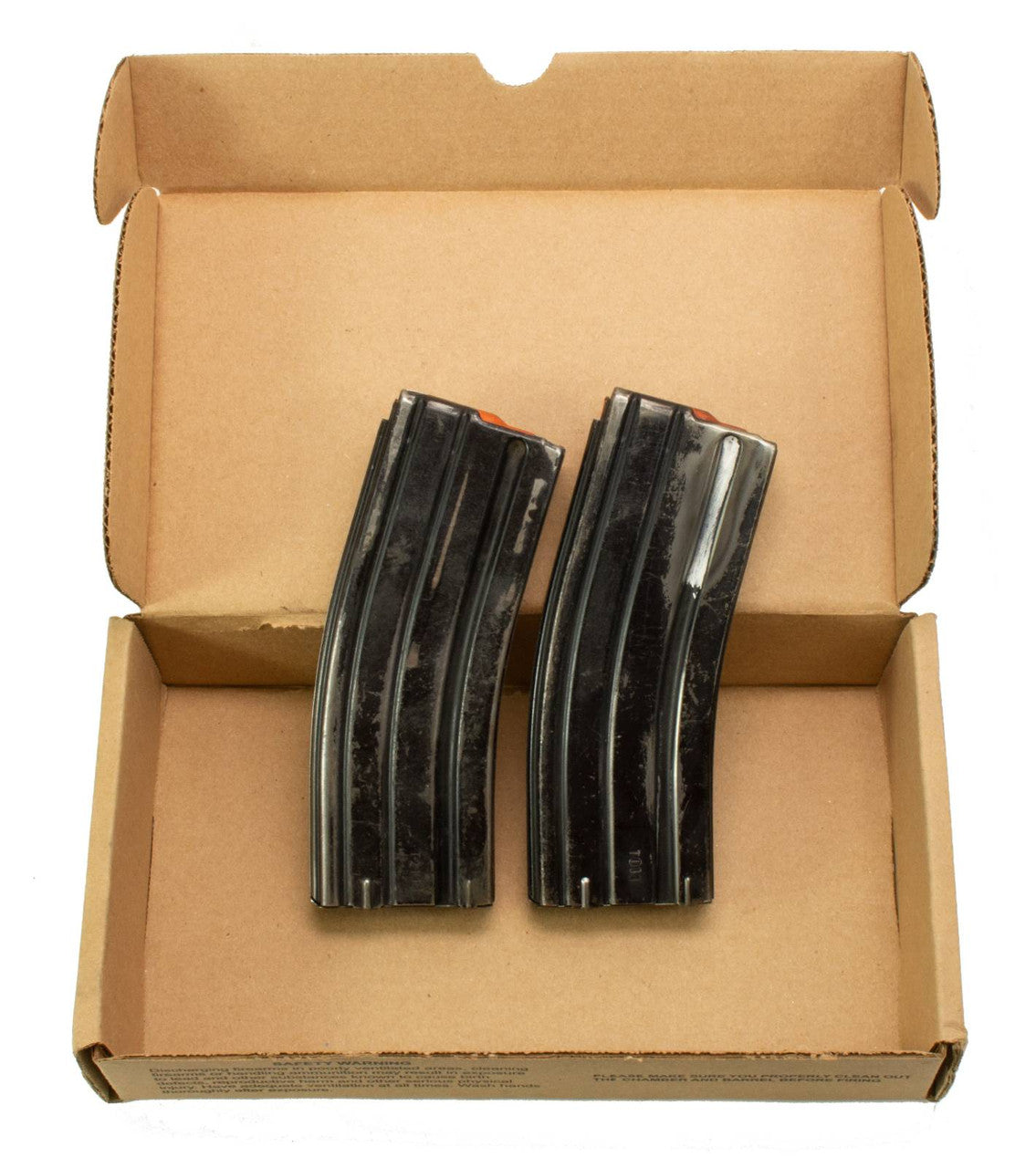 2 Pack - Used IMI AR-15 30 Round Steel Magazines