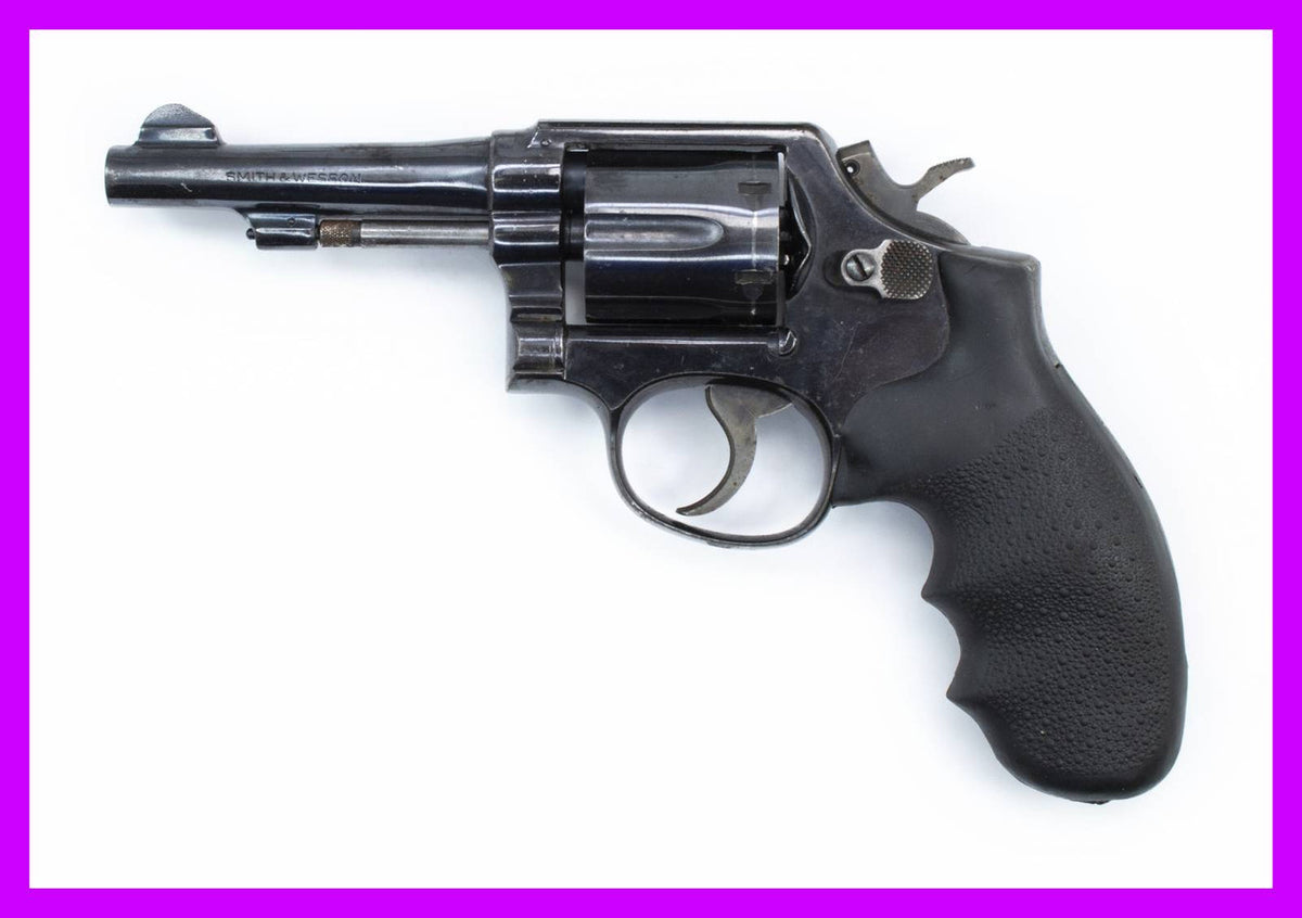 S&W 10-5 Revolver, 38 Special, 4 Tapered Barrel, Fixed Sights, Blued9479