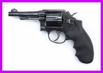 S&W 10-5 Revolver, 38 Special, 4 Tapered Barrel, Fixed Sights, Blued9479