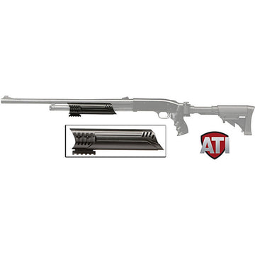 Advanced Technology TSG0300 Strikeforce  Tactical Shotgun Forend Mossberg 500/590/835/535 12 Gauge DuPont Polymer 2 Picatinny