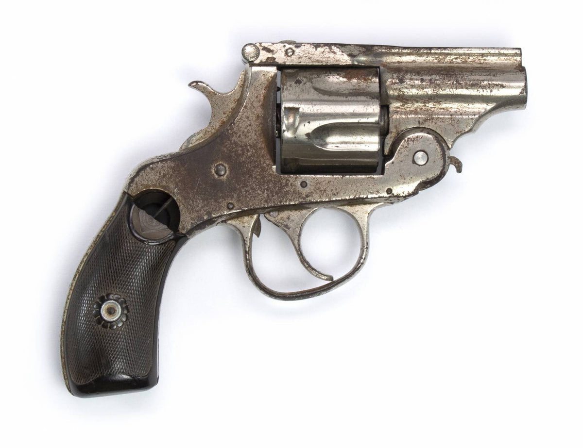 H&R TOPBREAK 32 S&W CTG DA 2 BARREL NICKEL