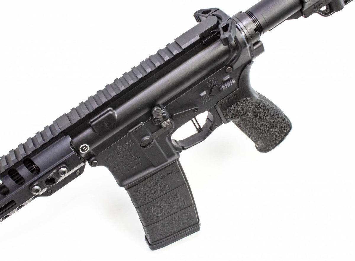 Patriot Ordnance Factory 01644 Minuteman Direct Impingement 5.56x45mm NATO 16.50 30+1 Black Hard Coat Anodized 6 Position MFT Stock
