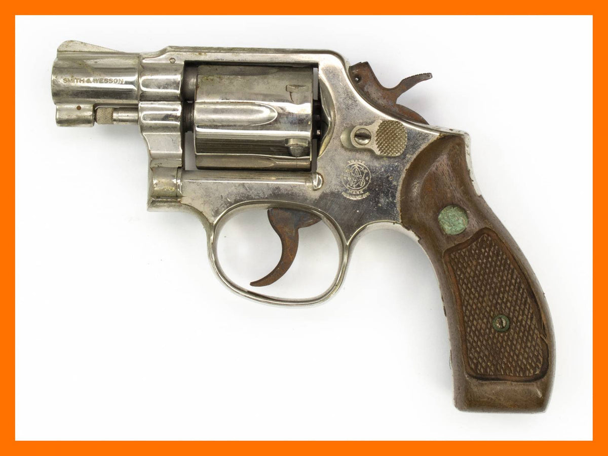S&W 10-7 38SPL 2 BBL ROUND BUTT NICKEL
