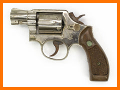 S&W 10-7 38SPL 2 BBL ROUND BUTT NICKEL