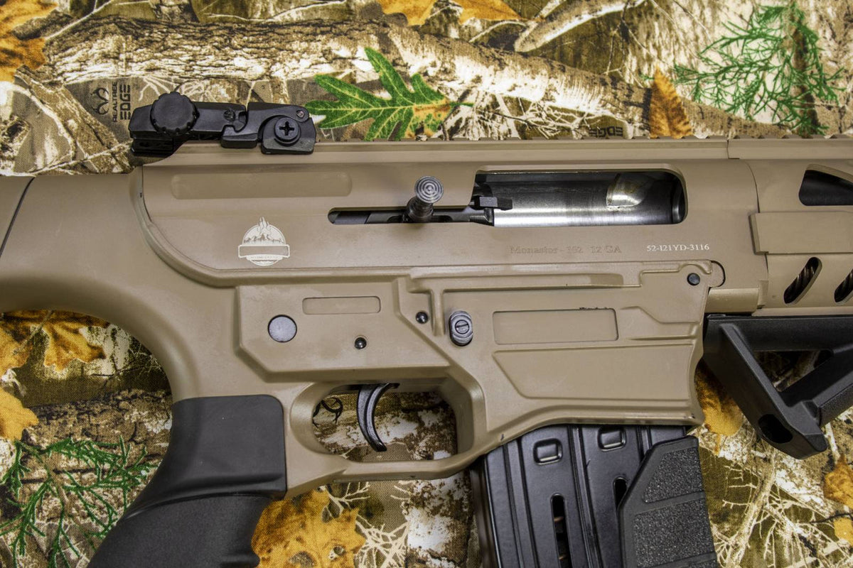 Monastor 102 12GA Desert Tan Semi-Auto Shotgun