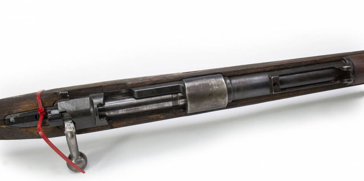Bruno K98 8mm Bolt w/ Winter Markings Ground Off w/ Bolt Stop Barreled Receiver