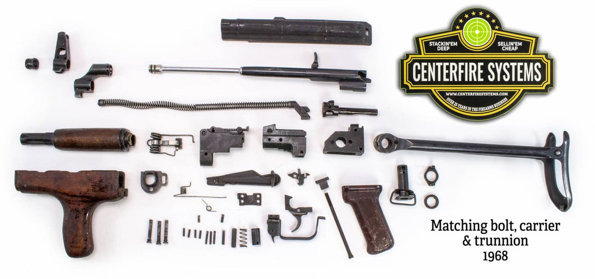 Romanian 1968 Model 65 AKM-47 7.62x39 Underfolder Parts Kit - Numbers Matching - Good Bluing - Year 1968
