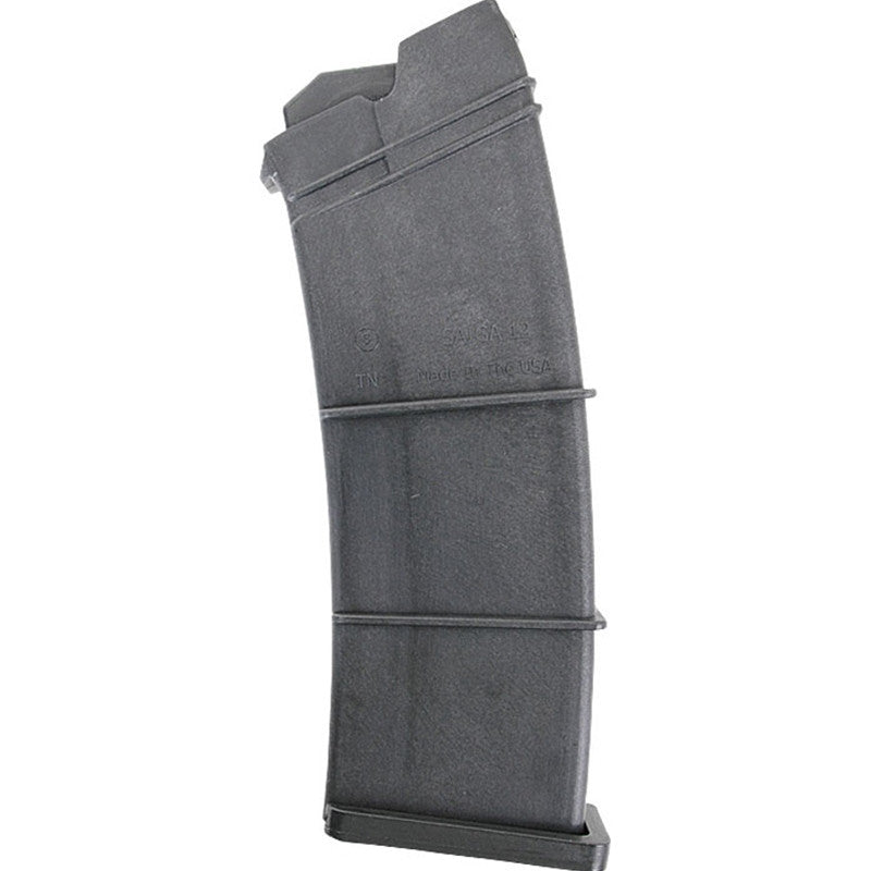 SGM Tactical 12ga 8rd Saiga Black Polymer Mag