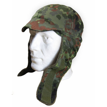 3-Pack German Flectarn Camo Winter Cap - Medium - Used