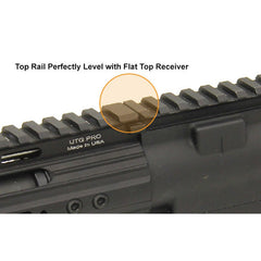 UTG PRO Made in USA 13 SuperSlim Free Float Rail for LR-308