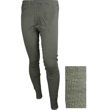 German OD Fleece Long Johns Size Large - 3-Pack