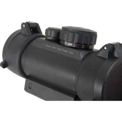 UTG SCP-RD40RGW-A CQB Dot Sight  1x 30mm 4 MOA Dual Illuminated Red/Green Dot Black