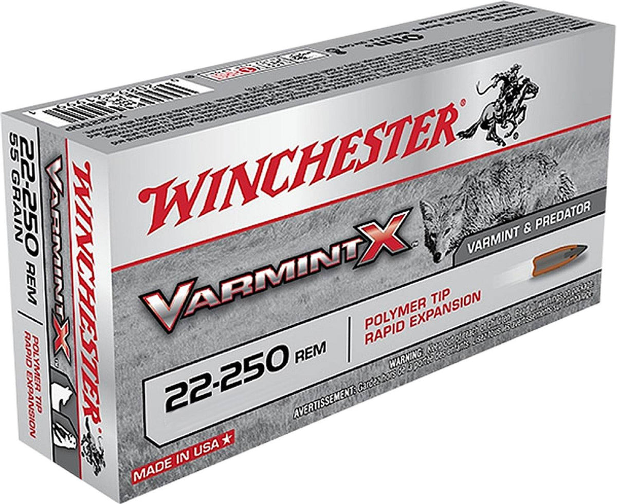Winchester Ammo X22250PLF Varmint X  22-250 Rem 38 gr Lead-Free 20 Bx/ 10 Cs