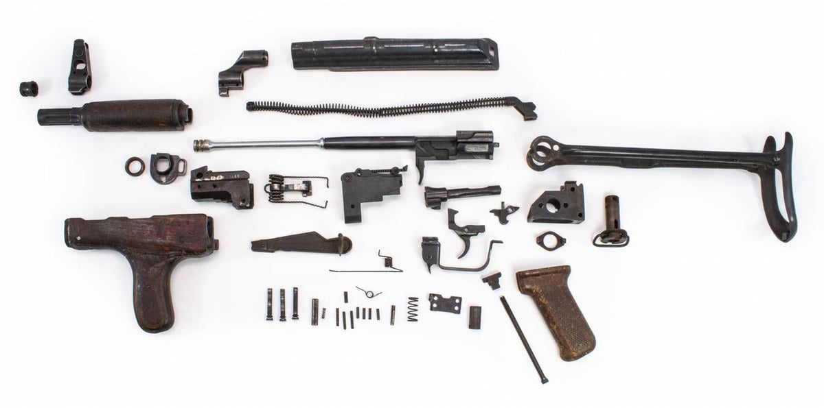 Romanian Model 65 AKM-47 7.62x39 Underfolder Parts Kit - Good Bluing