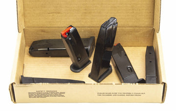 6 USED ASSORTED PISTOL MAGS