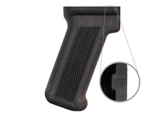 4-piece AK-47 Black Polymer Stock Set for Stamped Receiver