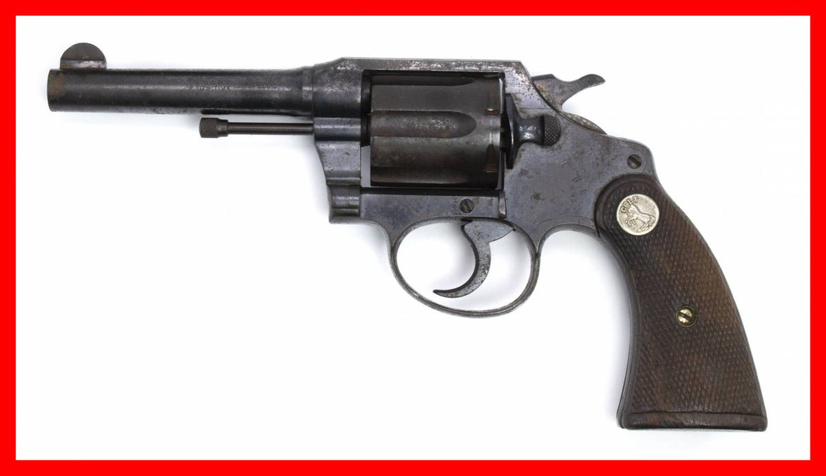Colt Revolver Pocket .38 Special 4 Barrel, Blued