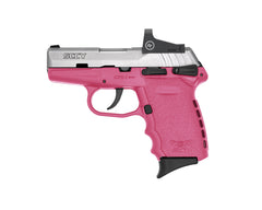 SCCY Industries CPX-1TTPKRD CPX-1 RD 9mm Luger 3.10 10+1 Stainless Steel Slide Pink Polymer Grip CTS-1500 Red Dot