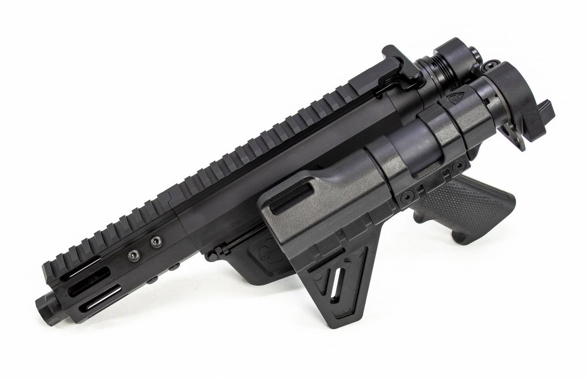 Foxtrot Mike FM9 HGA 9MM 5IN BBL SYLVAN SIDE FOLDING ADAPTER WITH BLADE BRACE NO MAG
