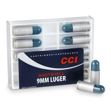 CCI 3790   9mm Luger 64 GR #12 Shotshell 10 Bx/ 20 Cs