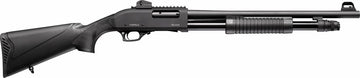 Four Peaks Imports 12000 Copolla PA-1225 Pump 12 Gauge 20 5+1 3 Black Rec/Barrel Black Synthetic Stock Right Hand