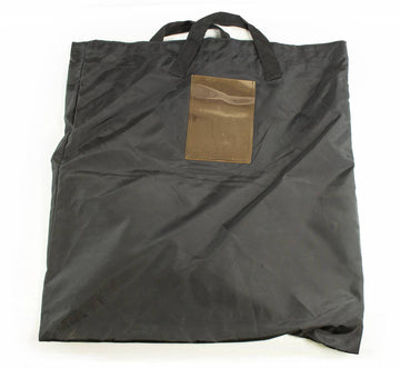 German Top Close Nylon Gear Bag - 21x21 - Black