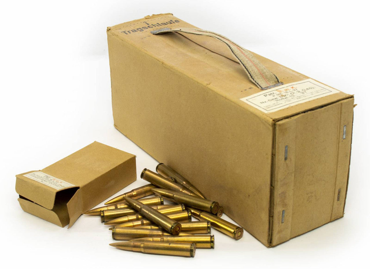 Brass S.M.K. 8mm AP 300rd Sleeve Headstamp P181 Ammo - Centerfire
