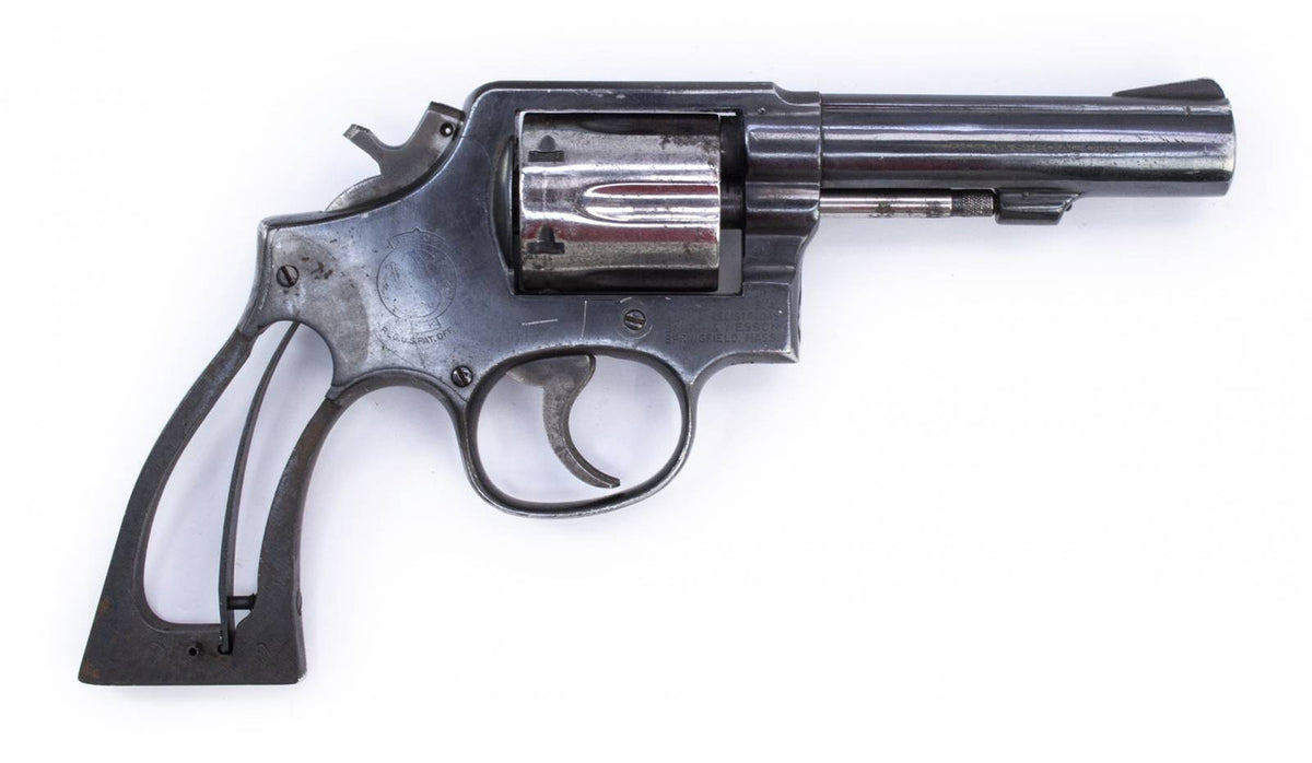 REVOLVER S&W 10-6 38SPL DA 4HVY BARREL FIXED SIGHTS SQUARE BUTT BLUE