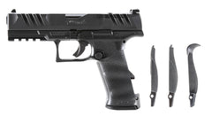 Walther Arms 2851237 PDP Optic Ready 9mm Luger 4 18+1 Black Black Steel Slide Performance Duty Textured Black Polymer Grip