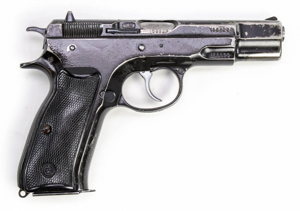 Ceska CZ75 9mm Caliber Black Pistol - Used Condition7946