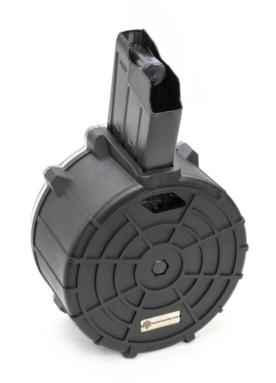 Black River Manufacturing 12ga 20rd Drum - Black/Black