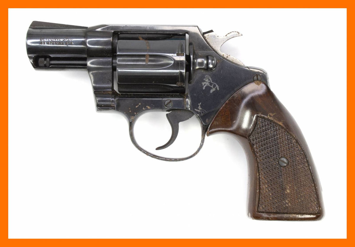 COLT DETECTIVE SPECIAL REVOLVER 3rd ISSUE 38 SPECIAL 2 BARREL FIXED SIGHTS - BLUE